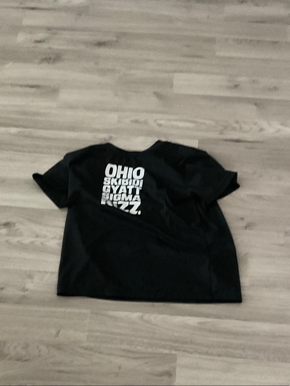 Ohio Graphic Kids Black T-Shirt